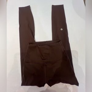 Lululemon athletica Dark Brown Leggings